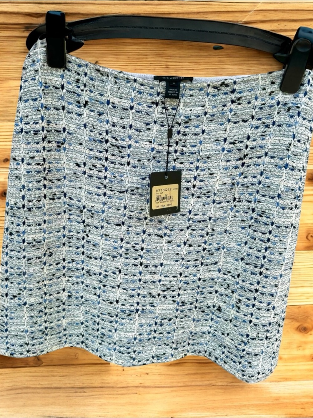 🆕 St. John Tweed Mini Skirt